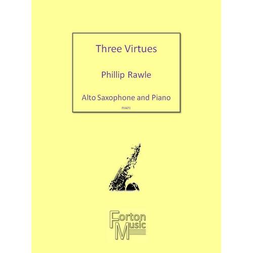 Three Virtues Alto Sax/Piano (Softcover Book)