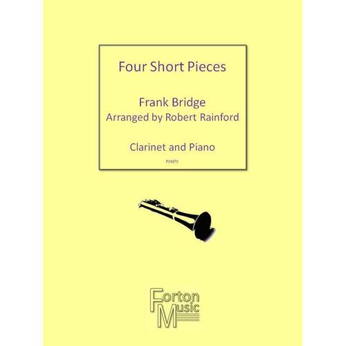 Bridge - Four Short Pieces Clarinet/Piano (Softcover Book)