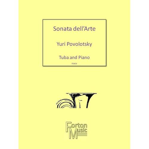Povolotsky - Sonata Dellarte Tuba/Piano (Softcover Book)