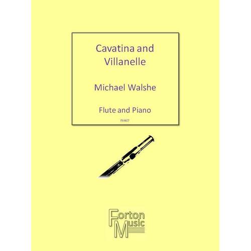 Cavatina And Villanelle Flute/Piano (Softcover Book)