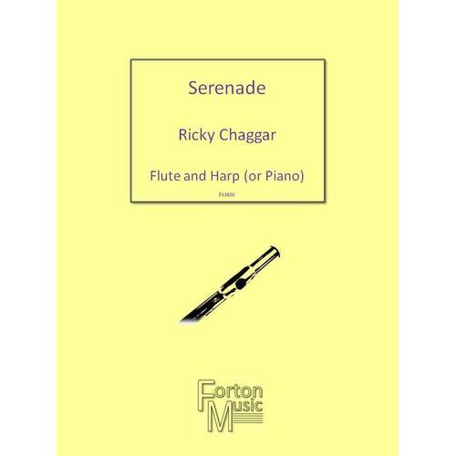 Chaggar - Serenade Flute/Harp/Piano (Softcover Book)