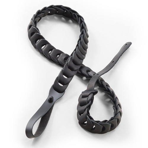 Franklin FM7-BK Handmade Black Mandolin Strap with Link Design