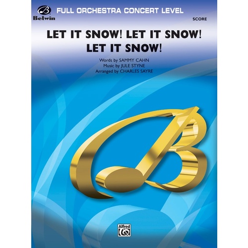 Let It Snow Let It Snow Full Orchestra Sheet Music Grade 3.5 Score