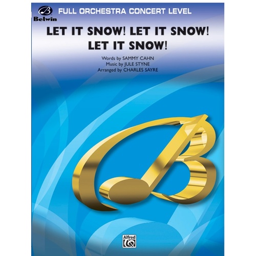 Let It Snow Let It Snow Full Orchestra Sheet Music Grade 3.5