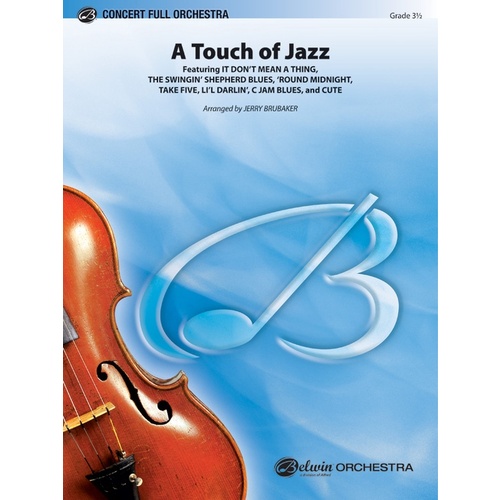 Touch of Jazz Full Orchestra Sheet Music Grade 3.5