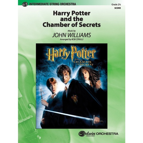 Harry Potter & Chamber Themes Full Orchestra Sheet Music Grade 2.5 Score