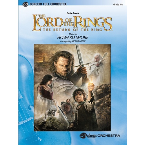Lord Of The Rings Return Of King Suite Full Orchestra Gr 3.5