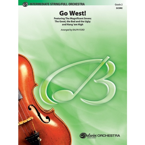 Go West Medley Full Orchestra Gr 2 Conductor Score
