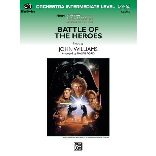 Battle Of The Heroes Full Orchestra Conductor Score Grade 2.5