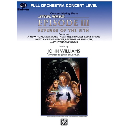 Star Wars Episode 3 Revenge of the Sith Full Orchestra Sheet Music