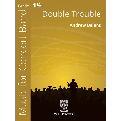 Double Trouble Concert Band Sheet Music Gr 1.5