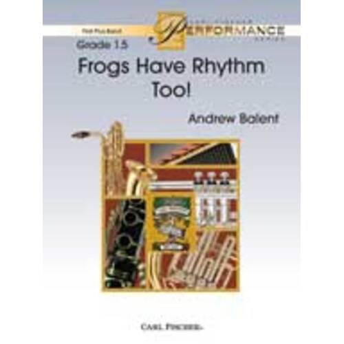 Frogs Have Rhythm Too Concert Band  Score/Parts