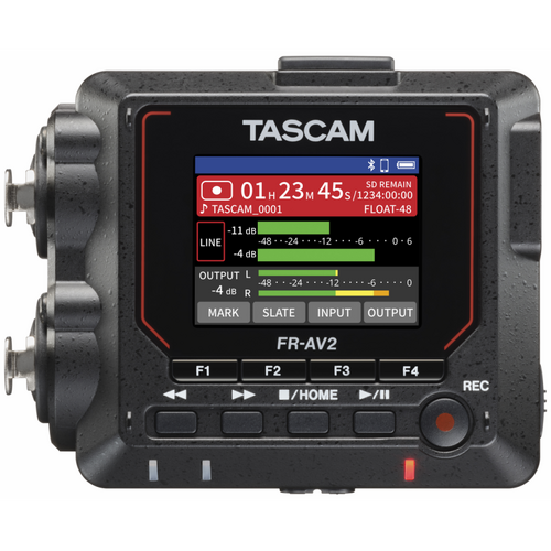 TASCAM FR-AV2 Linear PCM Recorder 32-Bit Float with Timecode Generation