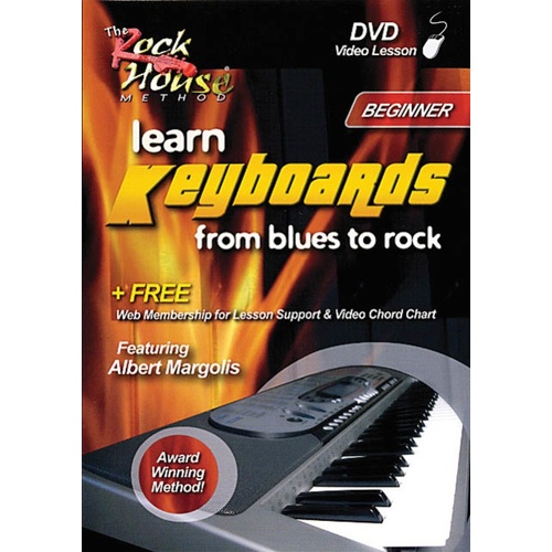 Learn Keyboard From Blues To Rock Beginner Lvl D Book