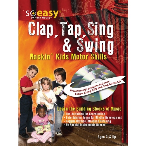 Clap Tap Sing And Swing Book/CD/DVD Book