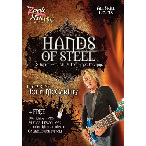 Hands Of Steel Workout Routines For Guitarists D Book