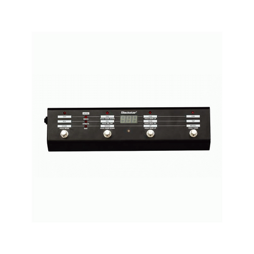 BLKSTAR FS-10 4-Way Footswitch with Tuner for ID-Series, Access 128 Patches, Multi-Function Modes