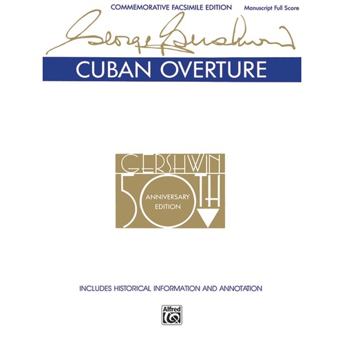 Cuban Overture Facsimile Score