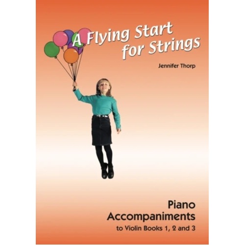 Flying Start For Strings Violin Piano Acc Book