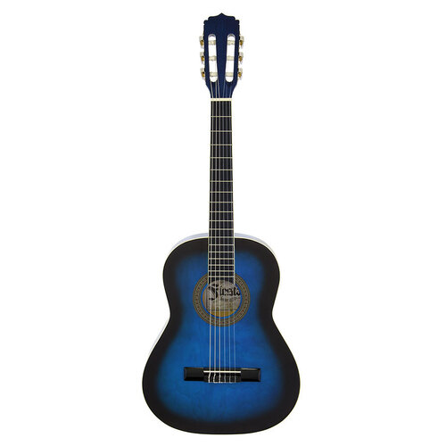 Aria Fiesta 1/2-Size Classical/Nylon String Guitar in Blue Shade