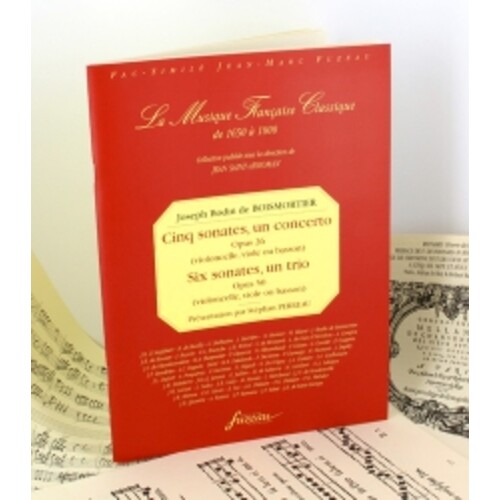 Sonatas Concerto And Trio Opp 26 50 Bassoon (Or Vc) (Softcover Book)