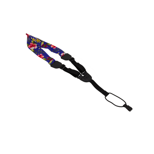 Fretz 1" Poly Neck Ukulele Strap with Hook - Blue