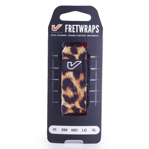 Gruv Gear FretWraps Wild "Leopard" Guitar String Muters/Dampeners 1-Pack (Medium)