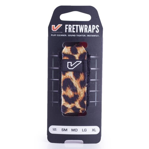Gruv Gear FretWraps Wild "Leopard" Guitar String Muters/Dampeners 1-Pack (Extra Large)