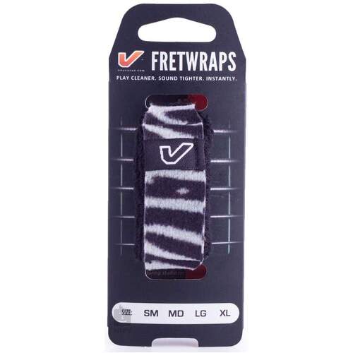 Gruv Gear FretWraps Wild "Zebra" Guitar String Muters/Dampeners 1-Pack (Medium)
