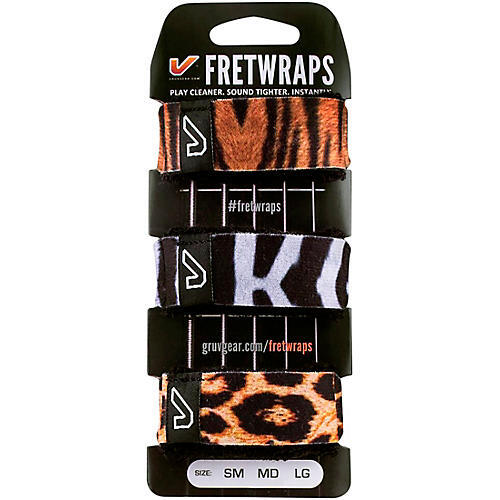 Gruv Gear FretWraps Wild String Muters 3-Pack (Large)