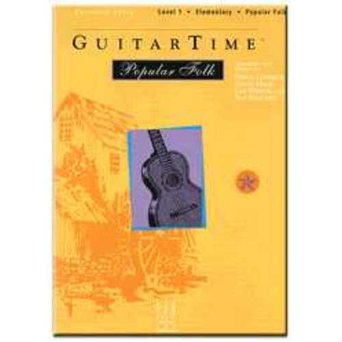 Guitartime Popular Folk Primer Level Pick Style (Softcover Book)