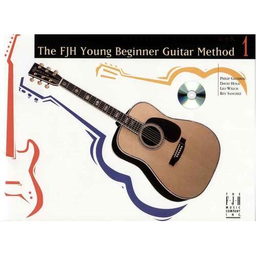 Young Beginner Guitar Method Lesson Book 1 Softcover Book/CD