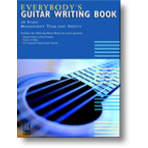 Everybodys Guitar Writing Book (Book) Book