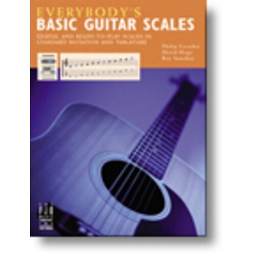 Everybodys Basic Guitar Scales (Softcover Book)