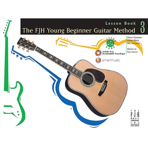 FJH Young Beginner Guitar Method Lesson Book 3