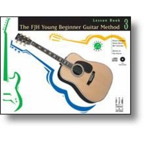 Young Beginner Guitar Method Lesson Book 3 Softcover Book/CD