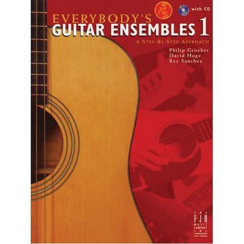 Everybody's Guitar Ensembles Book 1 with CD