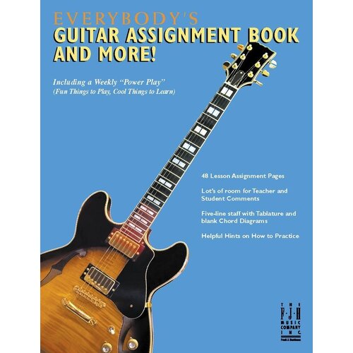 Everybodys Guitar Assignment Book And More! (Softcover Book)