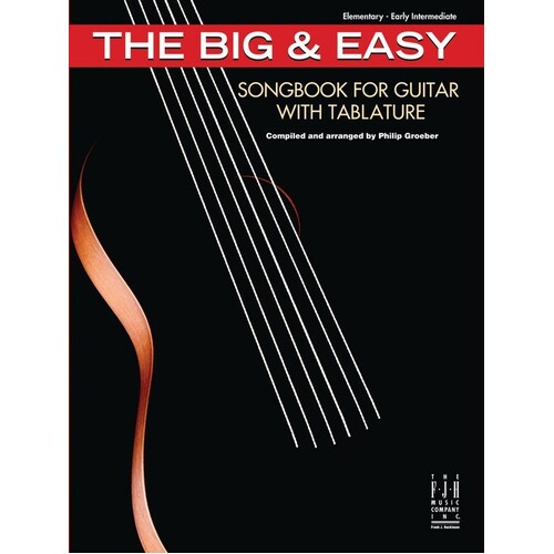 Big And Easy Songbook For Guitar With TABlature (Softcover Book)