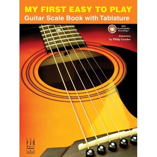 My First Easy To Play Guitar Scale Book TAB Book/Online Audio (Softcover Book/Online Audio) Book