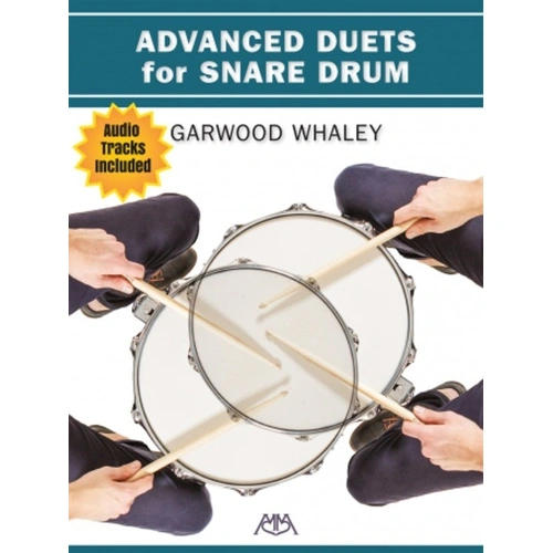 Whaley Advanced Duets for Snare Drum BK/OLA 36 Pages
