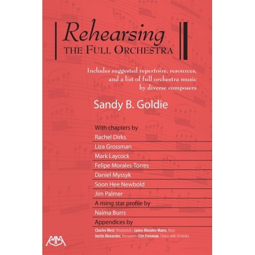 Sandy Goldie - Rehearsing the Full Orchestra Book