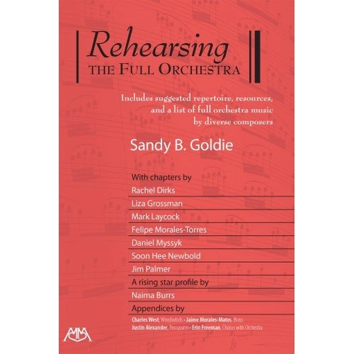 Sandy Goldie - Rehearsing the Full Orchestra Book