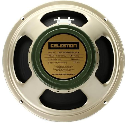 Celestion Greenback 12" Guitar Speaker 16 Ohm Guitar Speaker
