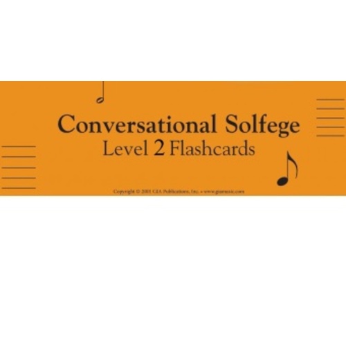 Conversational Solfege Level 2 Flashcards (Flash Cards) Book
