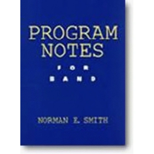 Program Notes for Band by GIA Publications