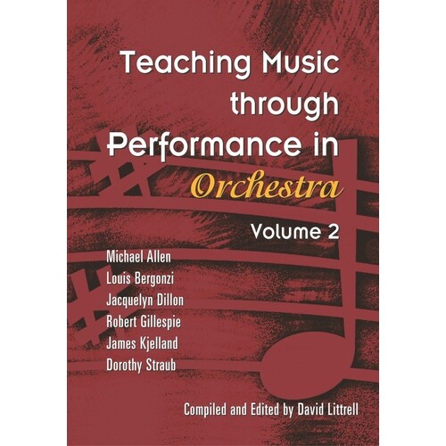 Teaching Music Through Perf Orch Book V2 (Hardcover Book) Book