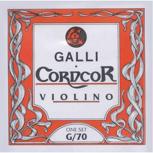 Galli 4/4 Size Violin String Set Steel G70