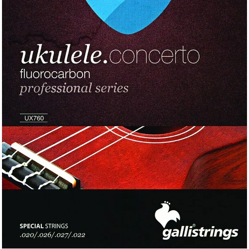 Galli Fluorocarbon Concert Ukulele String Set