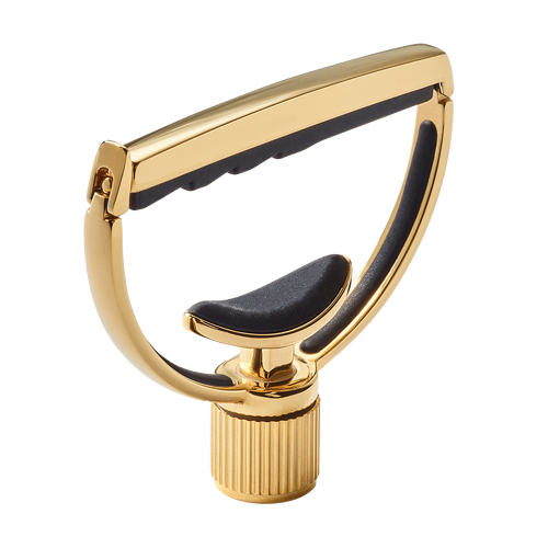 G7th Heritage 12-String Gold Capo with Adaptive Radius Technology and Leather Pouch